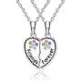 Lanqueen Unicorn Best Friend Necklace BFF Engraved Friendship Jewelry for 2 Friends Sisters Girls Birthday Gifts Lanqueen Unicorn Best Friend Necklace BFF Engraved Friendship Jewelry for 2 Friends Sisters Girls Birthday Gifts