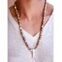 Fstrend Beads Necklace Coconut Shell Horn Pendant Brown Natural Beaded Handmade Necklace Jewelry for Women and Men (Brown) Fstrend Beads Necklace Coconut Shell Horn Pendant Brown Natural Beaded Handmade Necklace Jewelry for Women and Men (Brown)