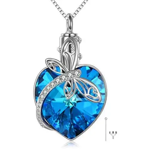 TOUPOP Mothers Day Gifts s925 Sterling Silver Dragonfly Pendant Necklace with Crystal Jewelry Gifts for Mom Mother Women Teen Girls Birthday TOUPOP Mothers Day Gifts s925 Sterling Silver Dragonfly Pendant Necklace with Crystal Jewelry Gifts for Mom Mother Women Teen Girls Birthday