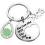 UJIMS Sorority Gift Pink and Green Charm Keychain She Can She Will She Did Inspirational Paraphernalia Graduation Gift for Women Girl UJIMS Sorority Gift Pink and Green Charm Keychain She Can She Will She Did Inspirational Paraphernalia Graduation Gift for Women Girl