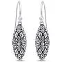 Charmsy Sterling Silver Jewelry Light-Weight Antique Filigree Drop Dangle Earring for Women Charmsy Sterling Silver Jewelry Light-Weight Antique Filigree Drop Dangle Earring for Women