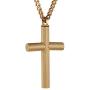 HZMAN Large Stainless Steel Cross Memorial Cremation Ashes Urn Pendant Necklace Keepsake Jewelry Urn