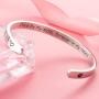 Raysunfook Once by My Side Forever in My Heart Pet Sympathy Gift Bracelet Pet Remembrance Jewelry Dog Memorial Cuff Loss of Pet Gifts