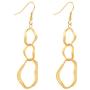 BUNSIKING Womens Earring 14 Gold Plated 316L Stainless Steel