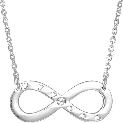 Jude Jewelers Stainless Steel Infinity Charm Statement Party Collar Necklace Jude Jewelers Stainless Steel Infinity Charm Statement Party Collar Necklace