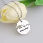 KUIYAI Sweet Family Mama Bear Necklace Bracelet Bangle Gift for Mothers Grandma