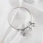 FUSTMW Book Lover Gifts I Love to Book Bracelet Bookworm Gift Librarian Gift Book Lovers Jewelry Gift for Reader Book Club When in Doubt Go to The Library