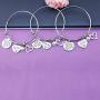 EIGSO Sister Gift The Love Between Sisters is Forever Sister Bracelet Set Sister Gift for Big sis Mid Sis Lil Sis