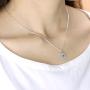 Boma Jewelry Sterling Silver Fox Necklace, 18 Inches