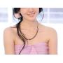 Sansar India Sleek Lightweight Necklace Earrings Indian Jewelry Set for Girls and Women