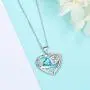 I Love You to The Moon and Back Necklace for Women 925 Sterling Silver Heart Pendant Necklace Jewelry Gifts for Women Wife Mom Girls I Love You to The Moon and Back Necklace for Women 925 Sterling Silver Heart Pendant Necklace Jewelry Gifts for Women Wife Mom Girls