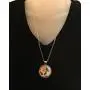 Blazing Autumn Necklace/Humming Bird Silver Pendant Necklace Blazing Autumn Necklace/Humming Bird Silver Pendant Necklace