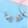Lucky Animal Charms For Bracelets,Original 100% 925 Sterling Silver Charm Bead birthday charms Christmas charms for bracelets