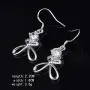 YAZILIND Sparkling Drop Dangle Earrings Statement Cubic Zirconia Clover Silver Hollow Women Fish Hook Earrings Elegant Party Jewelry YAZILIND Sparkling Drop Dangle Earrings Statement Cubic Zirconia Clover Silver Hollow Women Fish Hook Earrings Elegant Party Jewelry