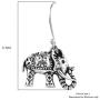 Shop LC 925 Sterling Silver Elephant Lever Back Dangle Drop Earrings for Women Prom Jewelry Mothers Day Gifts 4