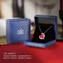 CDE Love Heart Pendant Necklaces for Women Silver Tone Rose Gold Tone Crystals Birthstone Valentines Day Jewelry Gifts for Women Party/Anniversary Day/Birthday