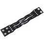 Jeilwiy Punk Leather Wristbands for Men Bracelets Handmade Wide Cuff Bangle Braided Jewelry Black Brown Adjustable - Teen Girls Boys Punk Fathers Gifts