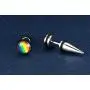 VNOX 4 Pairs Gay Lesbian Pride Rainbow Ear Round Hoop Stud Earring for Gay & Lesbian Pride VNOX 4 Pairs Gay Lesbian Pride Rainbow Ear Round Hoop Stud Earring for Gay & Lesbian Pride