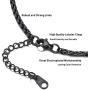 PROSTEEL Stainless Steel Africa Map Necklace for Men Women, 18K Gold/Rose Gold/Black Plated, Customize Available, 22''-24'' Adjustable, Come Gift Box