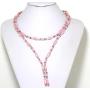 AnsonsImages 37'' Inches Long Magnetic Wrap Necklace Choker Bracelet Anklet Lariat Pink