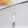 JEVI Necklace Earrings Jewelry Set Silver Water Drop Ring Bangle Set for Women Girls Birthday Mother’s Day JEVI Necklace Earrings Jewelry Set Silver Water Drop Ring Bangle Set for Women Girls Birthday Mother’s Day