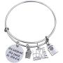 Infinity Collection Basketball Bangle Bracelet- Basketball Bracelet- Basketball Jewelry- Perfect Basketball Gift