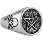 AsAlways Tree of Life Pentagram Ring Demon Devil Skull Men Stainless Steel Rings Vintage Jewelry AsAlways Tree of Life Pentagram Ring Demon Devil Skull Men Stainless Steel Rings Vintage Jewelry