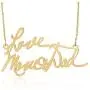 Personalized Handwriting Necklace Handwriting Jewelry, Custom Signature Necklace - Your Actual Handwriting - 925 Sterling Silver
