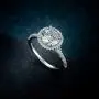 HAFEEZ CENTER 14K Solid Gold 2ct Round Brilliant Cut DEF Color Petite Moissanite Engagement Ring HAFEEZ CENTER 14K Solid Gold 2ct Round Brilliant Cut DEF Color Petite Moissanite Engagement Ring