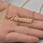 Aoloshow Stainless Steel Personalized Name Necklace Bracelet Jewelry Custom Made Any Names