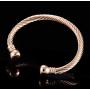 Antiquity Sian Art Copper Magnetic Health Bracelet with Strong Elastic for Wrist Bracelets Twisted Rope Negative Energy Increased