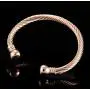 Antiquity Sian Art Copper Magnetic Health Bracelet with Strong Elastic for Wrist Bracelets Twisted Rope Negative Energy Increased