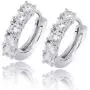 TOPGRILLZ 14K Gold Plated Iced Out Hypoallergenic Solitaire Cubic Zirconia Huggie Cartilage Cuff Hoop Earrings for Women and Men TOPGRILLZ 14K Gold Plated Iced Out Hypoallergenic Solitaire Cubic Zirconia Huggie Cartilage Cuff Hoop Earrings for Women and Men