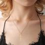 Long tiantian Best Friend Nnecklace for 2 Cute Elephant Butterfly Necklace Sun Evil Eye Cross Pendant Necklace for Girls Best Friend Necklaces Mermaid Tail Infinity Jewelry for Women