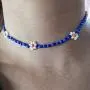 Brinote Boho Beads Choker Necklace Chain Flower Necklaces Jewelry for Women and Girls Brinote Boho Beads Choker Necklace Chain Flower Necklaces Jewelry for Women and Girls