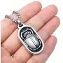 Elfasio Scarab Eye of Horus Egypt Necklace for Men Stainless Steel Both Sided Ancient Egyptian Symbol Protection Pendant Chain Set 18-30 inch Elfasio Scarab Eye of Horus Egypt Necklace for Men Stainless Steel Both Sided Ancient Egyptian Symbol Protection Pendant Chain Set 18-30 inch