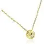 14K Yellow Gold 1/4 ct Diamond Solitaire Bezel Pendant Necklace 18'' 14K Yellow Gold 1/4 ct Diamond Solitaire Bezel Pendant Necklace 18''