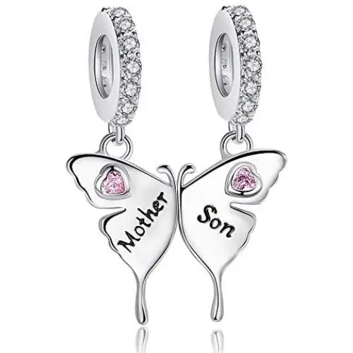 ASELFAD Remember I Love You Heart Sterling Silver Charms for Bracelets Best Valentines Day Mothers Day Christmas Birthday Gifts for Mom Grandma Daughter Sister Granddaughter Aunt Niece Wife Nana ASELFAD Remember I Love You Heart Sterling Silver Charms for Bracelets Best Valentines Day Mothers Day Christmas Birthday Gifts for Mom Grandma Daughter Sister Granddaughter Aunt Niece Wife Nana