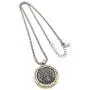 LESLIE BOULES Vintage Saint Christopher Medal Necklace for Men 22 Inches Length Protection Jewelry