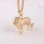 MIXIA Chic Trendy Male Alloy Gold Color Lion Pendant Necklace for Men Boys Fashion Animal Charm Necklace Jewelry MIXIA Chic Trendy Male Alloy Gold Color Lion Pendant Necklace for Men Boys Fashion Animal Charm Necklace Jewelry