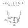 Nature Diamond 1 Stone Circle Necklace for Women Sterling Silver, Anniversary Jewelry for Wife/Girlfriend, Love Gifts for Her (0.03ct) 16''-18'' Nature Diamond 1 Stone Circle Necklace for Women Sterling Silver, Anniversary Jewelry for Wife/Girlfriend, Love Gifts for Her (0.03ct) 16''-18''