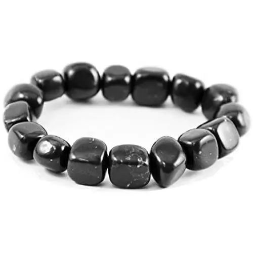 Karelian Heritage Shungite Beaded Bracelet Karelian Heritage Shungite Beaded Bracelet
