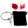 Uloveido Shield Key Pendant Necklace and Lock Bracelet for Girls Boys Couple Necklace Bracelet Set for Men and Women Anniversary Birthday Gift, You Hold the Key to My Heart Y473/Y474
