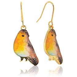 Spinningdasiy Dangling Colorful Flying Creature Bird Earrings | Bird Lover Earrings