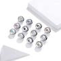 BAMOER Zodiac Star Sign 925 Sterling Silver Birthstone Charm for Charm Bracelets 12 Constellations Charms Bead Fits Pandora Bracelet and Necklace