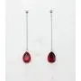 Faship Gorgeous Teardrop Rhinestone Crystal Dangling Earrings