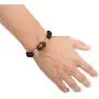 Goldenlight Five-Element Feng Shui Obsidian Wealth Porsperity Bracelet,Attract Wealth and Good Luck, Gift Box Included