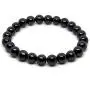 Pachamama Essentials 8 mm Authentic Shungite Bead Bracelet Stretchy from Karelia Region Russia, Against EMR, EMF Protection