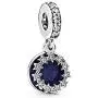 Pandora Jewelry Inspirational Stars Dangle Cubic Zirconia Charm in Sterling Silver