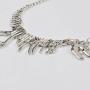 Dinosaur Skeleton Tyrannosaurus Necklace Pendant Animal Short Choker for Women Children Gift